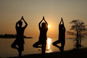 Yoga exercise for good health 